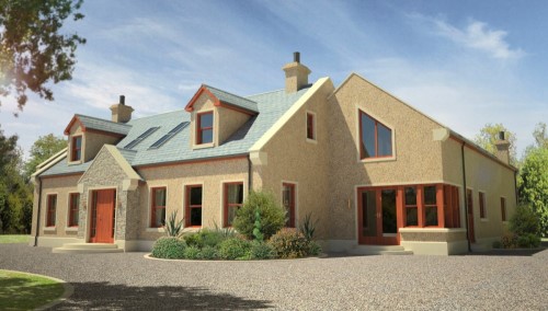 Approved design at Aughinadarragh Road, Fivemiletown